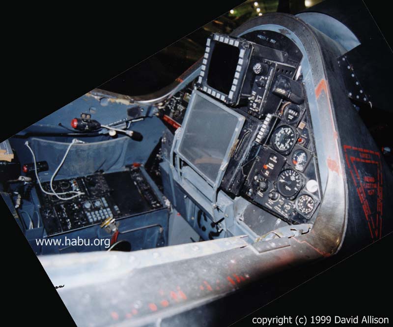 RSO cockpit of 976, Wright-Patterson AFB, December 1999