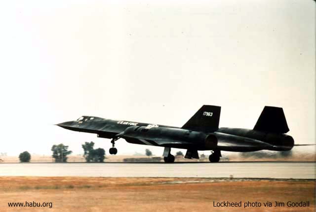 963 taking off from Beale AFB - Lockheed photo via Jim Goodall