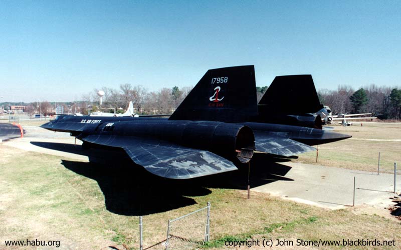 958 outside Robins AFB Museum - photo courtesy John Stone